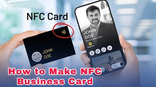 How to Make NFC Digital Business Visiting Card screenshot 3