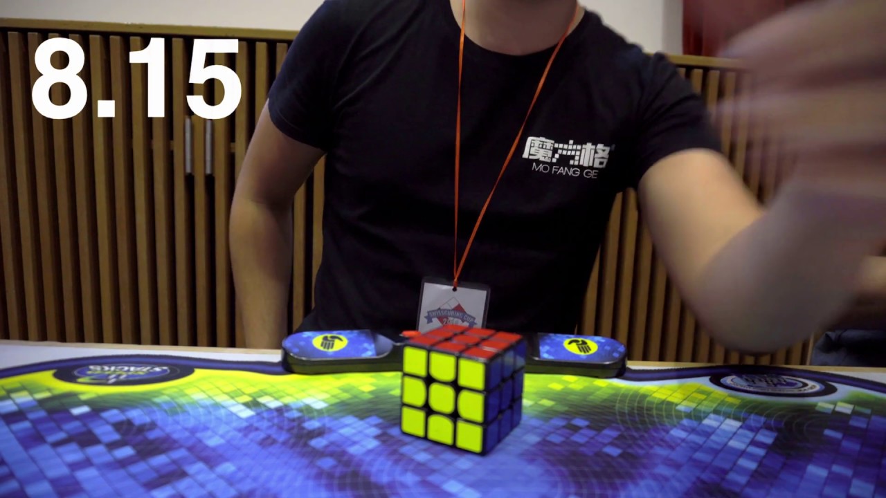8.15 Rubik's Cube One-Handed National Record Single