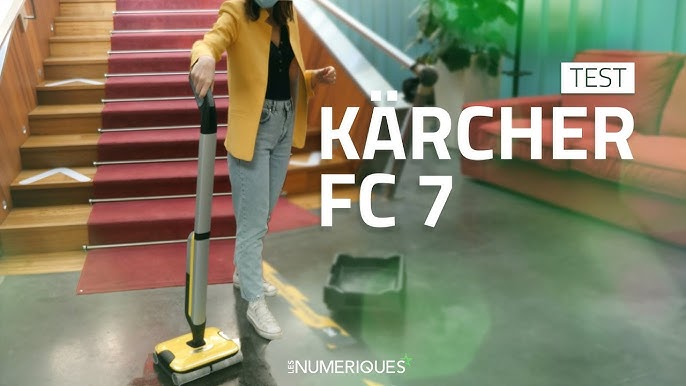 Test Kärcher FC5 sans fil : un nettoyeur de sol bien entrainé - Les  Numériques