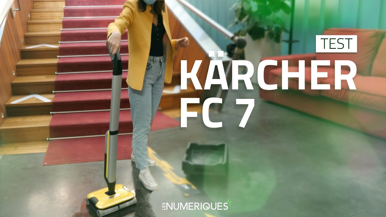 Test Nettoyeur de sol Kärcher FC 7 : le meilleur de notre comparo