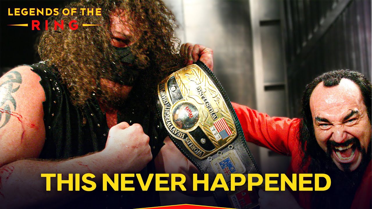 How He Literally STOLE a Major Wrestling Belt!