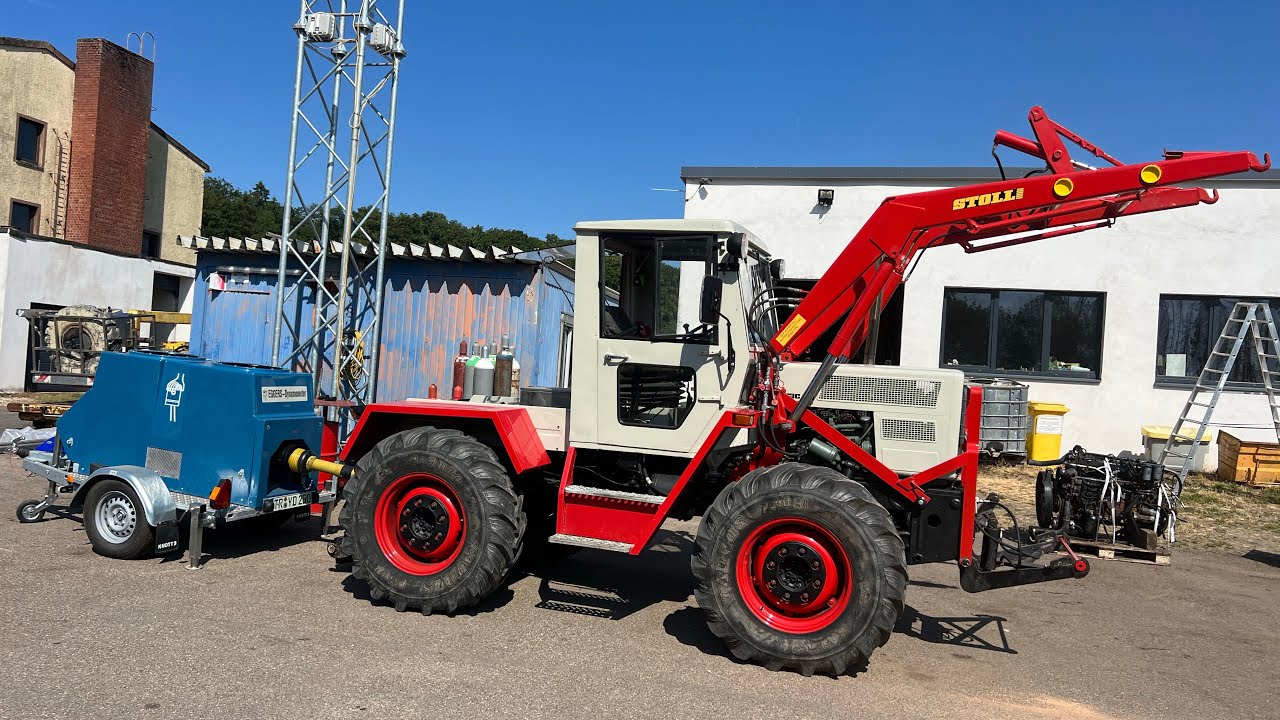 Mb Trac 800 Turbo zapfwellenbremse
