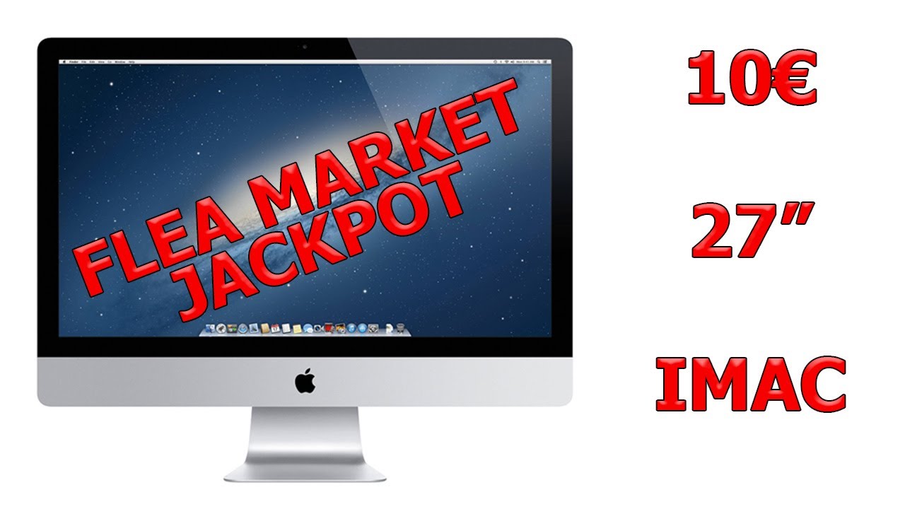 10 Euros Flea Market Find. 2011 27" IMAC Teardown Disassembly Clean Fix Repair?