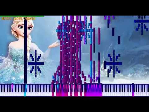 [Black MIDI] Frozen - Let It Go 266k Black by Z-Doc