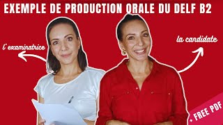 FRENCH DELF B2 EXAM - Speaking test : Sample   debate   subtitles   free PDF !