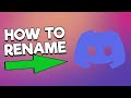 How to Change Group Name on Discord (Rename Group Chats Easily!)