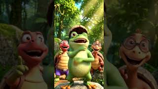 Frog's Muddy Jump Fail! 🤣 Tuntuni ar Dol #shorts #cartoon #funny