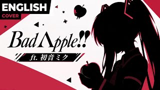 Download lagu BAD APPLE!! // English Vocaloid Cover (Hatsune Miku)