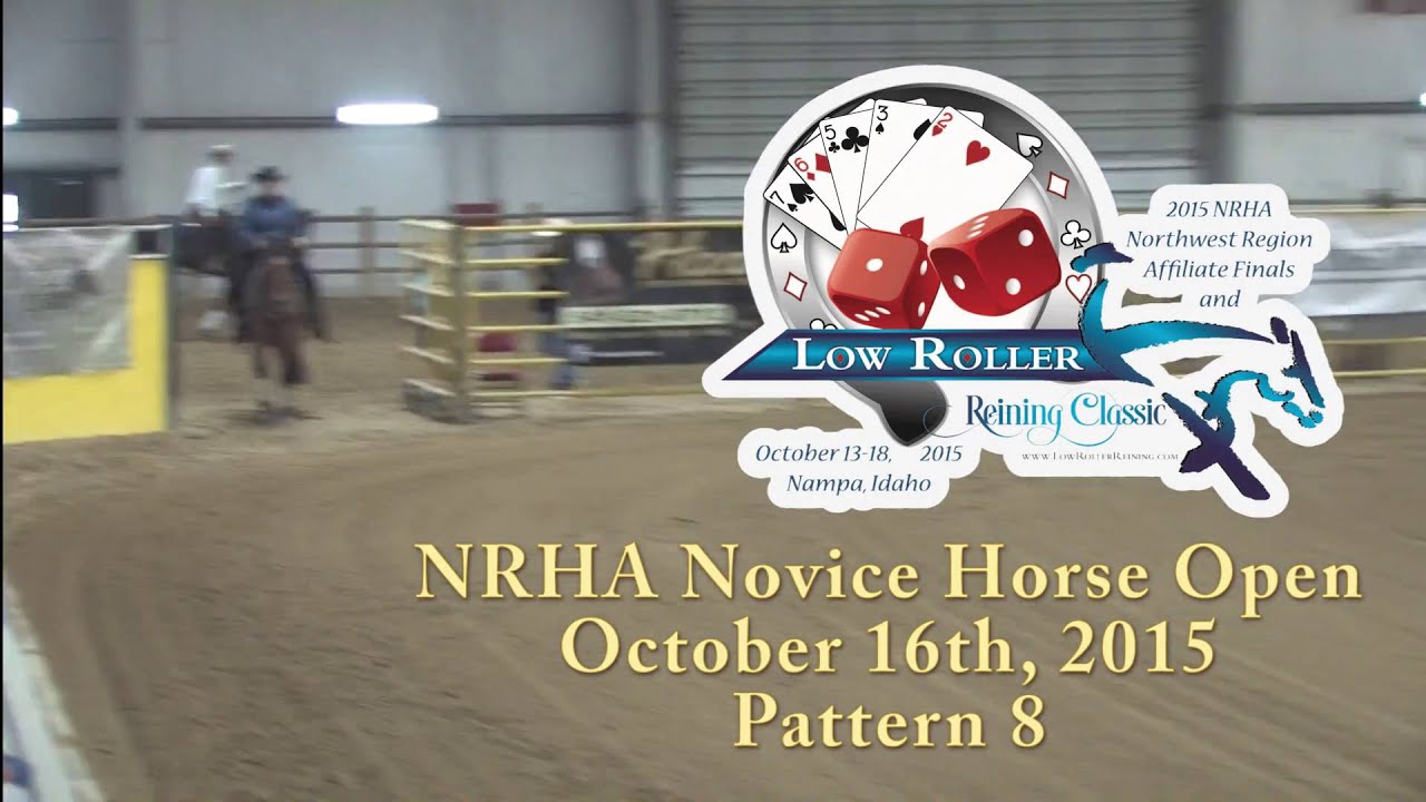 MS JAC DANIELS & Sue Muir Novice Horse Open Low Roller/NRHA NW ARC 2015-10-16   HD
