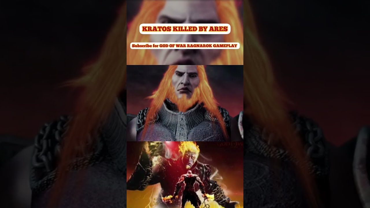 ARES KILLED KRATOS GOD OF WAR 1