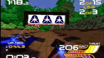 Wipeout XL - 100% with Piranha Speed run in 58m04s (World Record)