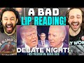 A Bad Lip Reading TRUMP VS. BIDEN | "DEBATE NIGHT 2020!" | Presidential Debate - REACTION!