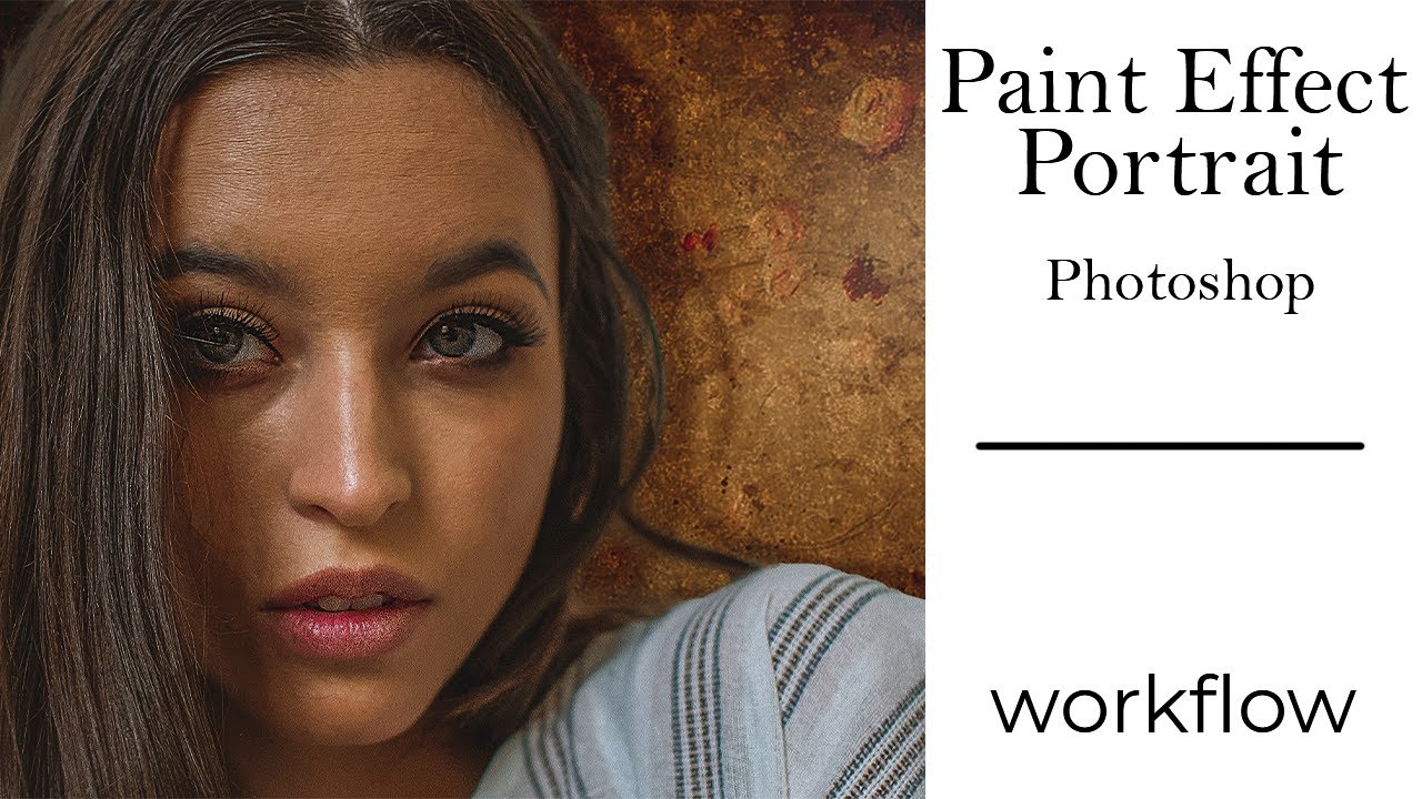Paint Effect Portrait YouTube