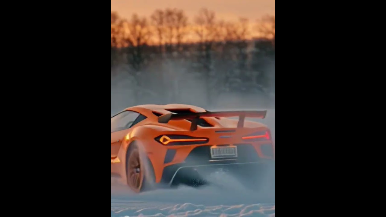 GT is drifting in the snow 