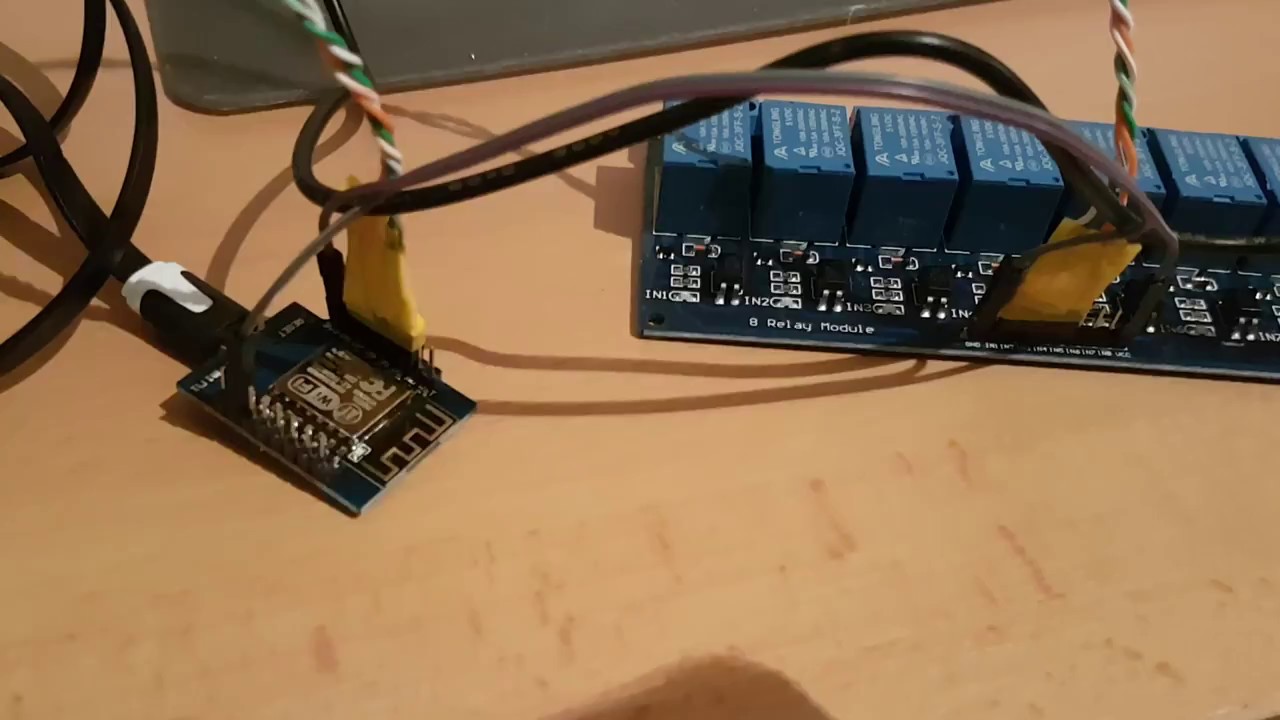 20161221 Wemos D1 mini multi relay test YouTube