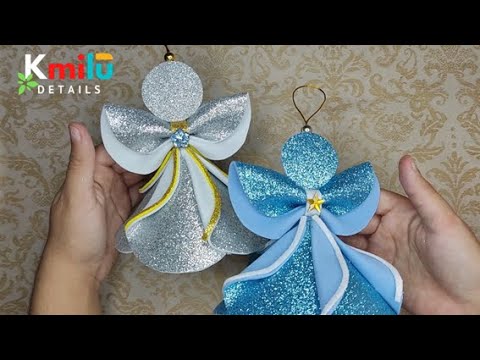 😇 DIY - Wie man Weihnachtsengel bastelt 2023 🌲