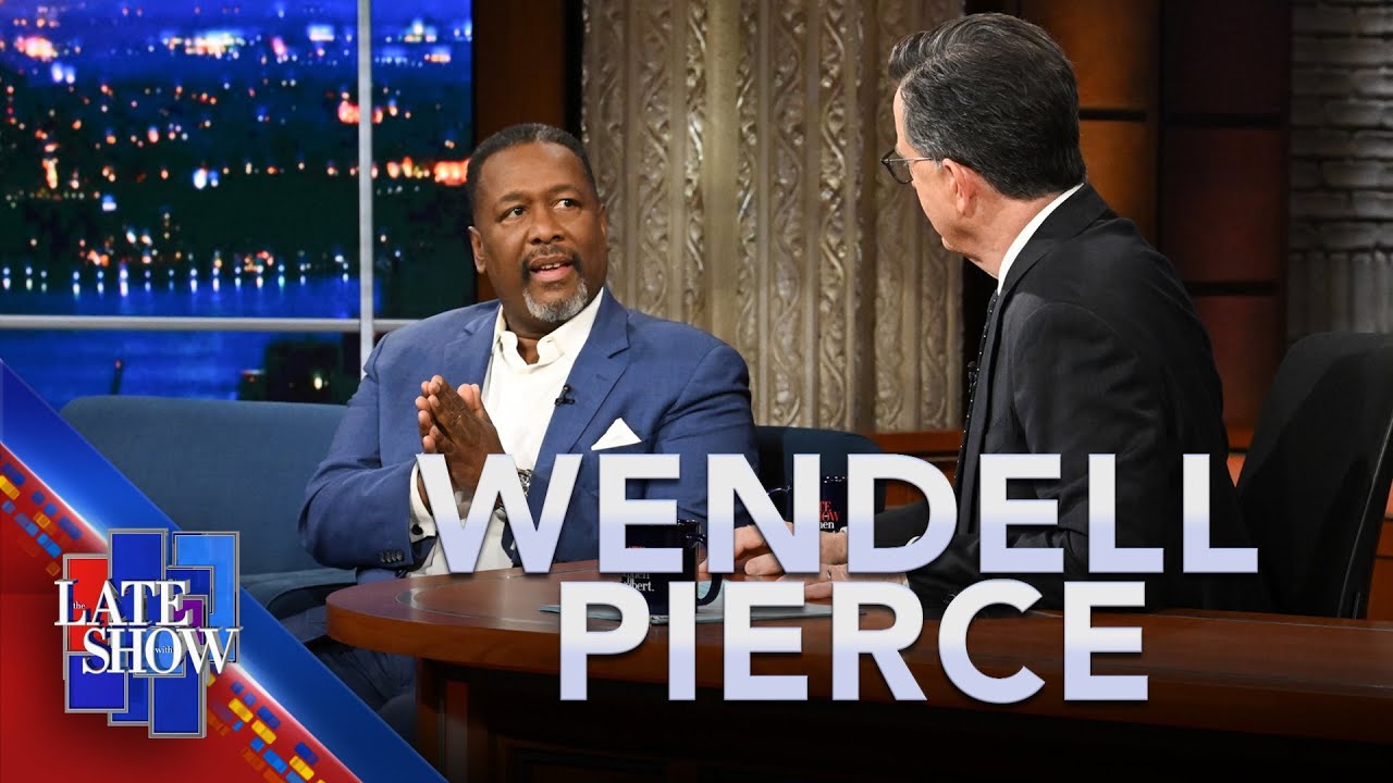 "Elsbeth" Star Wendell Pierce Promises To Get Stephen Colbert A Job As A Corpse
