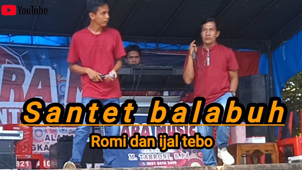 lagu jambi santet balabuh , Romi & ijal tebo, versi  DARA musik , arr iwan kw