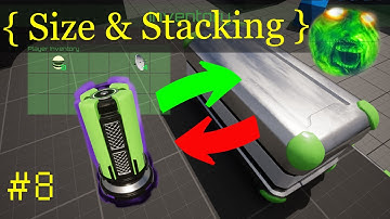 Part #8 Inventory Size and Stacking  - Multiplayer Inventory that Saves and Loads -Unreal Engine 4&5