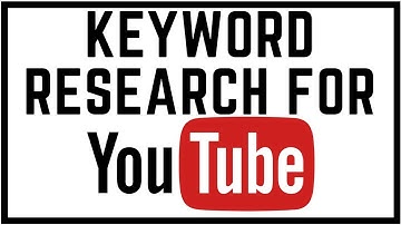 How To Do Keyword Research For Youtube - Video Ranking Tutorial 2018