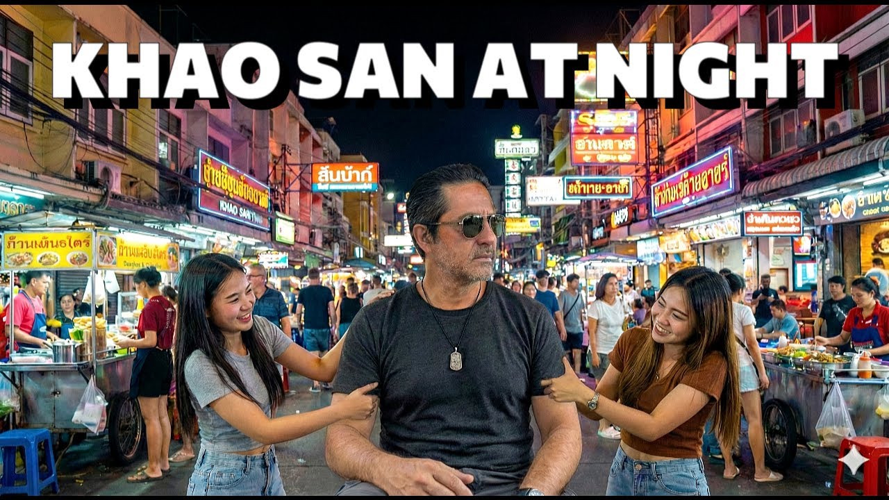 Can I Survive Khao San Road's Wild Nightlife in Bangkok 🇹🇭?
