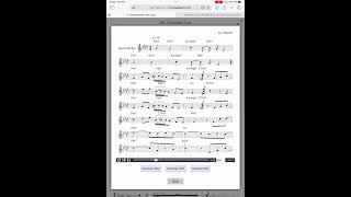 ABC Transcription Tools - MusicXML Import on an iPad