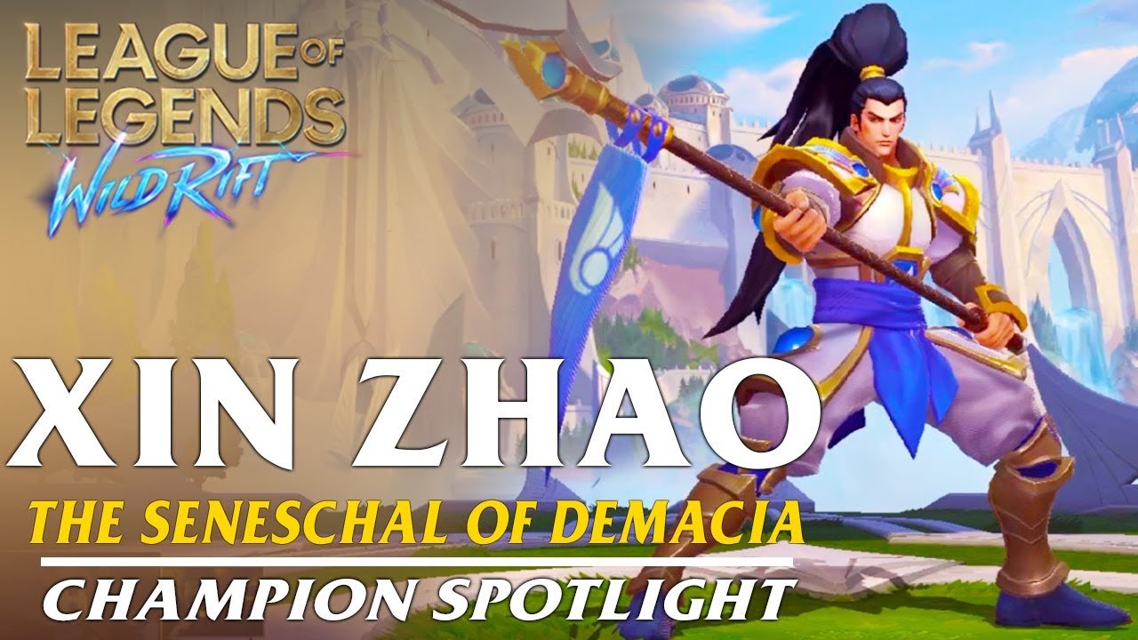 Xin Zhao Champion Spotlight Ability Preview WILD RIFT YouTube