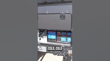 Protect your batteries from the cold! #offroad #lithium #camping #offroadcamping