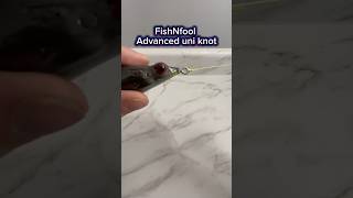 Advanced uni knot tutorial. #fishing #tips #outdoors