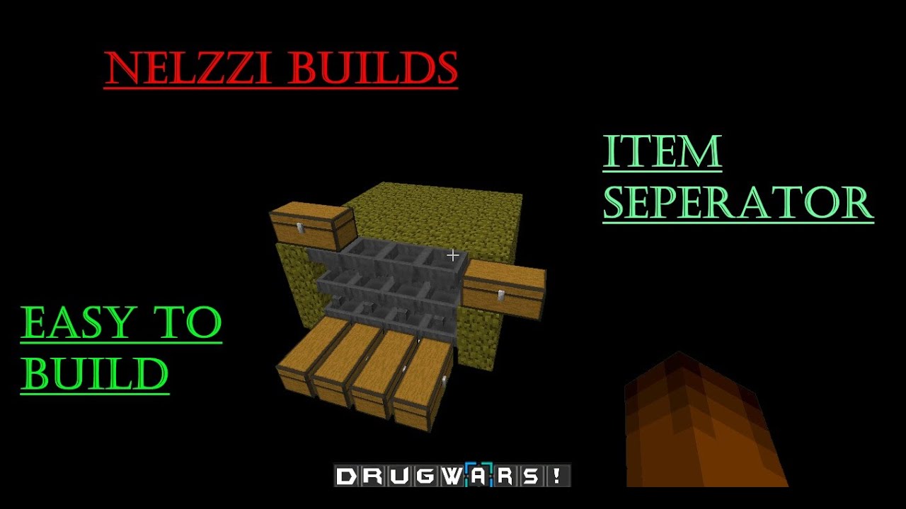 Craft Seperator Item seperator | Easy to build! | walkthrough - YouTube