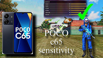#poco c65 sensitivity full video