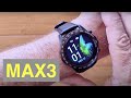 SENBONO MAX3 IP67 Bluetooth 5 Calling 128MB Music Blood Pressure Sports Smartwatch: Unbox & 1st Look