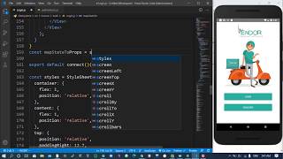 React Native: Vendor Chat App [7] - react native post request with login / register to node.js api