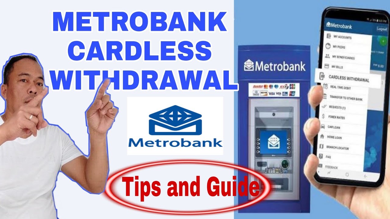 METROBANK CARDLESS WITHDRAWAL TIPS AND GUIDE YouTube METROBANK CARDLESS WITHDRAWAL TIPS AND GUIDE YouTube