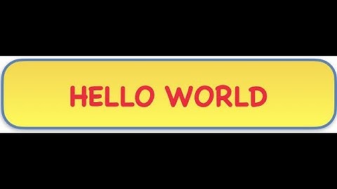 HELLO WORLD in JAVA Language(ANIMATED VIDEO)