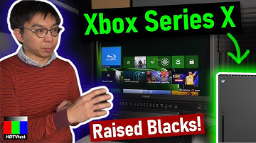 Xbox Series X 4K Blu-ray Player Cannot Output True Black (Objective Proof)