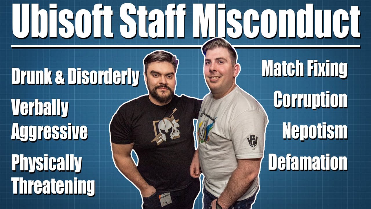 Ubisoft Staff Misconduct: Craig Robinson & Justin Kruger