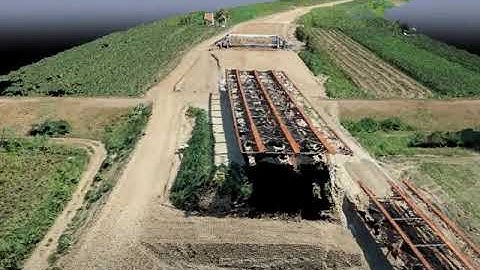 18 Km UAV Corridor Mapping