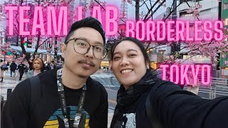 teamlab borderless Tokyo vlog 2024