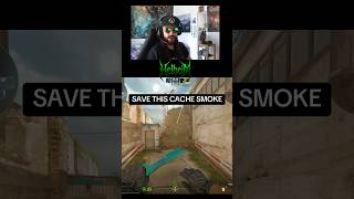 Cs2 Cache Smoke #cs2 #counterstrike #cs2cache #cs2clips #cs2moments #cs2highlights #cs2lineups