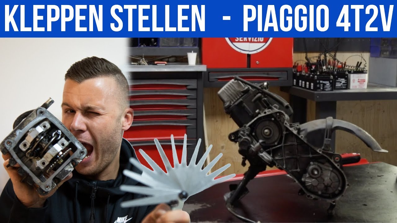 HOW2 KLEPPEN STELLEN 4TAKT 2V SCOOTER | VOL GAS MET JOEY - YouTube
