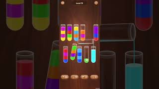 Color Water Sort Woody Puzzle Level 73 Walkthrough Solution Android/iOS