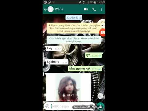 Bencong mintak sepong (full chat WhatsApp)