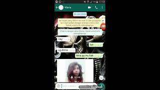 Bencong mintak sepong (full chat WhatsApp)