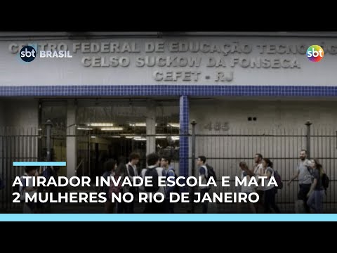 Video ataque-em-escola-atirador-invade-cefet-no-maracana-e-mata-duas-mulheres-no-rio-sbt-brasil