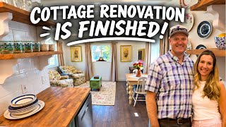 WE FINALLY FINISHED OUR COTTAGE! 🏡 Full Renovation Reveal & Home Tour