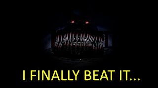 I FINALLY BEAT 20/20/20/20 MODE!! | FNAF 4 NIGHT 8 COMPLETE!
