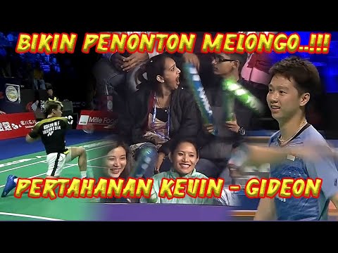 Lawan LEMES ..! Dengan Pertahanan Memukau Kevin Sanjaya / Marcus Gideon