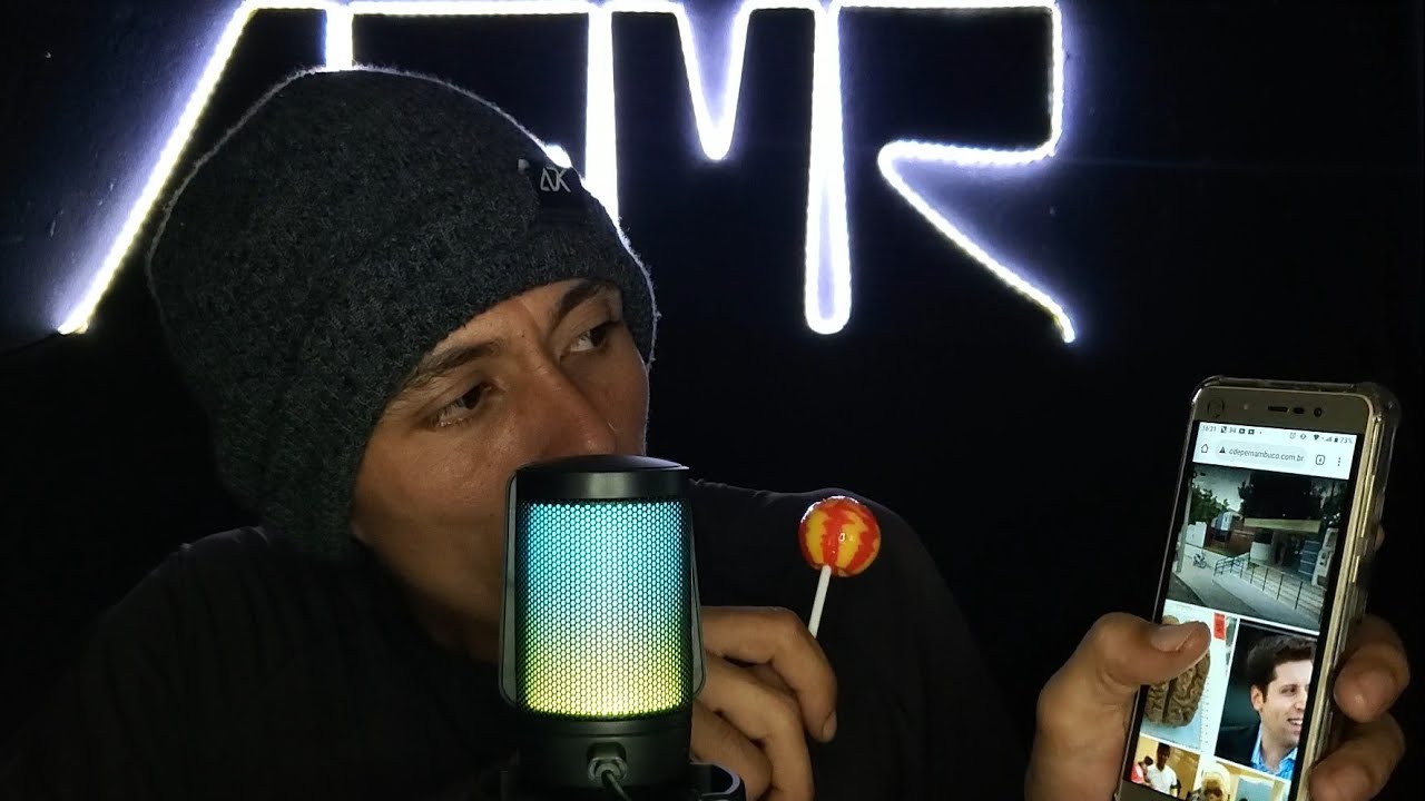 ASMR - LOLLIPOP / MEXENDO NO CELULAR