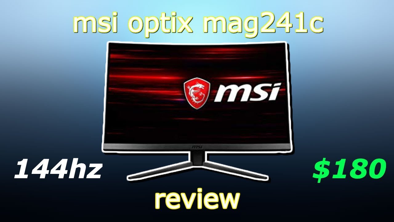 разрешения монитора msi